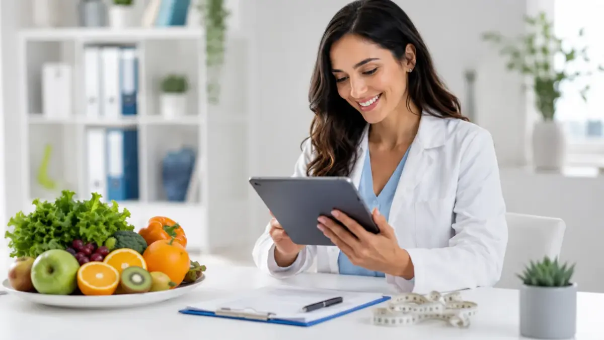 Agendamento online para nutricionistas: anamnese, pagamento e lembretes automáticos