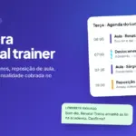 App para personal trainer: agenda fixa, reposição e mensalidade no automático