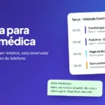 Sistema para clínica médica: escala por médico, salas sem conflito e recepção fora do telefone